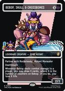 Bebop, Skull & Crossbones (Borderless) (Surge Foil) (TMC-087)  Foil - Commander: Teenage Mutant Ninja Turtles