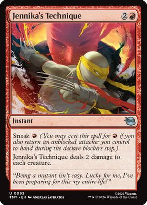 Jennika's Technique (TMT-093) - Teenage Mutant Ninja Turtles