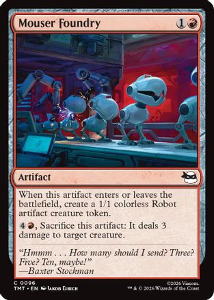 Mouser Foundry (TMT-096)  - Teenage Mutant Ninja Turtles
