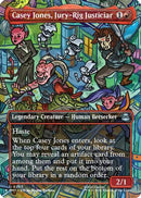 Casey Jones, Jury-Rig Justiciar (Borderless) (TMT-207)  Foil - Teenage Mutant Ninja Turtles