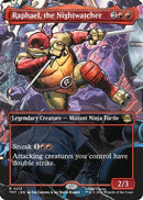 Raphael, the Nightwatcher (Borderless) (TMT-213)  Foil - Teenage Mutant Ninja Turtles