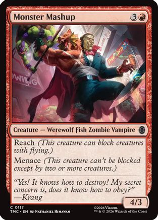 Monster Mashup (TMC-117)  - Commander: Teenage Mutant Ninja Turtles