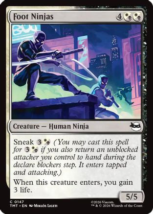 Foot Ninjas (TMT-147)  - Teenage Mutant Ninja Turtles