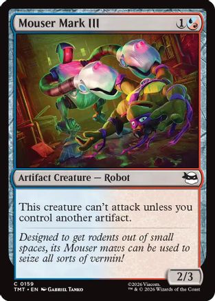 Mouser Mark III (TMT-159)  Foil - Teenage Mutant Ninja Turtles
