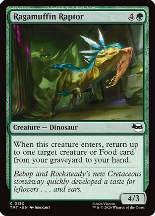 Ragamuffin Raptor (TMT-130)  Foil - Teenage Mutant Ninja Turtles