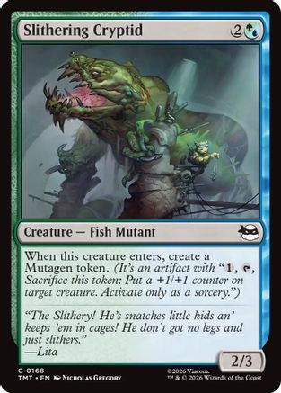 Slithering Cryptid (TMT-168)  - Teenage Mutant Ninja Turtles