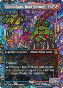 Don & Raph, Hard Science (Borderless) (TMT-205)  - Teenage Mutant Ninja Turtles