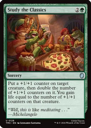 Study the Classics (TMC-128)  - Commander: Teenage Mutant Ninja Turtles