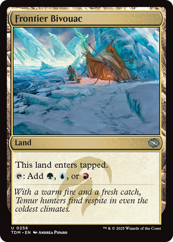 Frontier Bivouac (TDM-256)  Foil - Tarkir: Dragonstorm