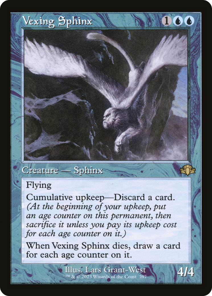 Vexing Sphinx (Retro Frame) (DMR-297)  - Dominaria Remastered