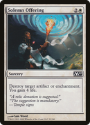 Solemn Offering (M10-033)  Foil - Magic 2010