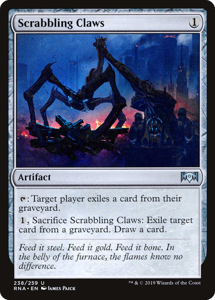 Scrabbling Claws (RNA-238)  - Ravnica Allegiance