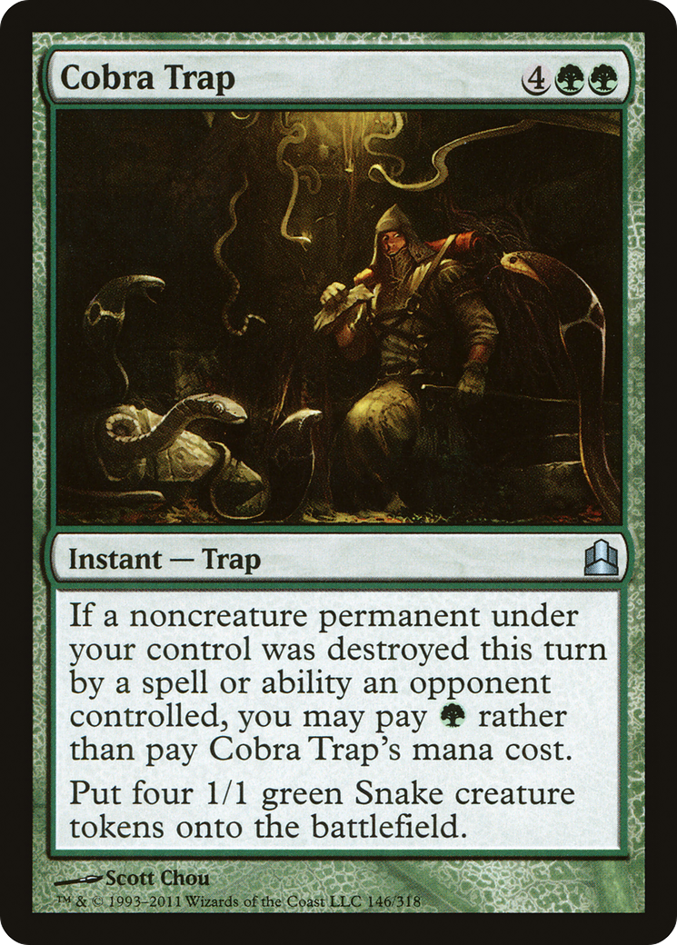 Cobra Trap (CMD-146)  - Commander 2011