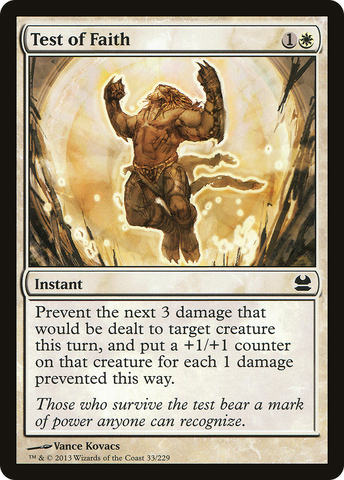 Test of Faith (MMA-033)  Foil - Modern Masters
