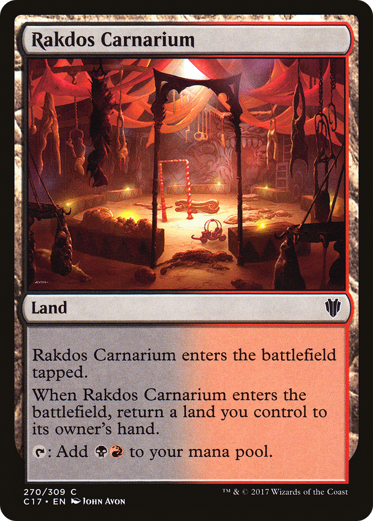 Rakdos Carnarium (C17-270)  - Commander 2017
