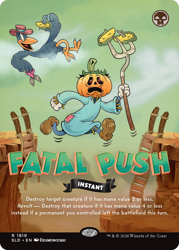 Fatal Push (1819) (SLD-1819)  - Secret Lair Drop (Borderless)