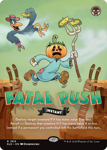 Fatal Push (1819) (SLD-1819)  - Secret Lair Drop (Borderless)