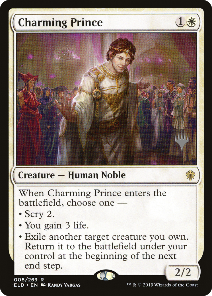 Charming Prince (PPELD-008)  Foil - Throne of Eldraine Promos
