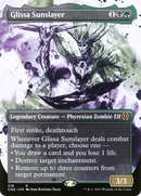 Glissa Sunslayer (Showcase) (ONE-318)  Foil - Phyrexia: All Will Be One: (Showcase) (Borderless)