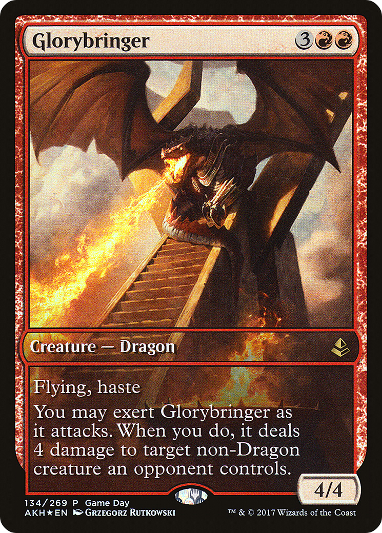 Glorybringer (GAME-134)  Foil - Amonkhet Promos