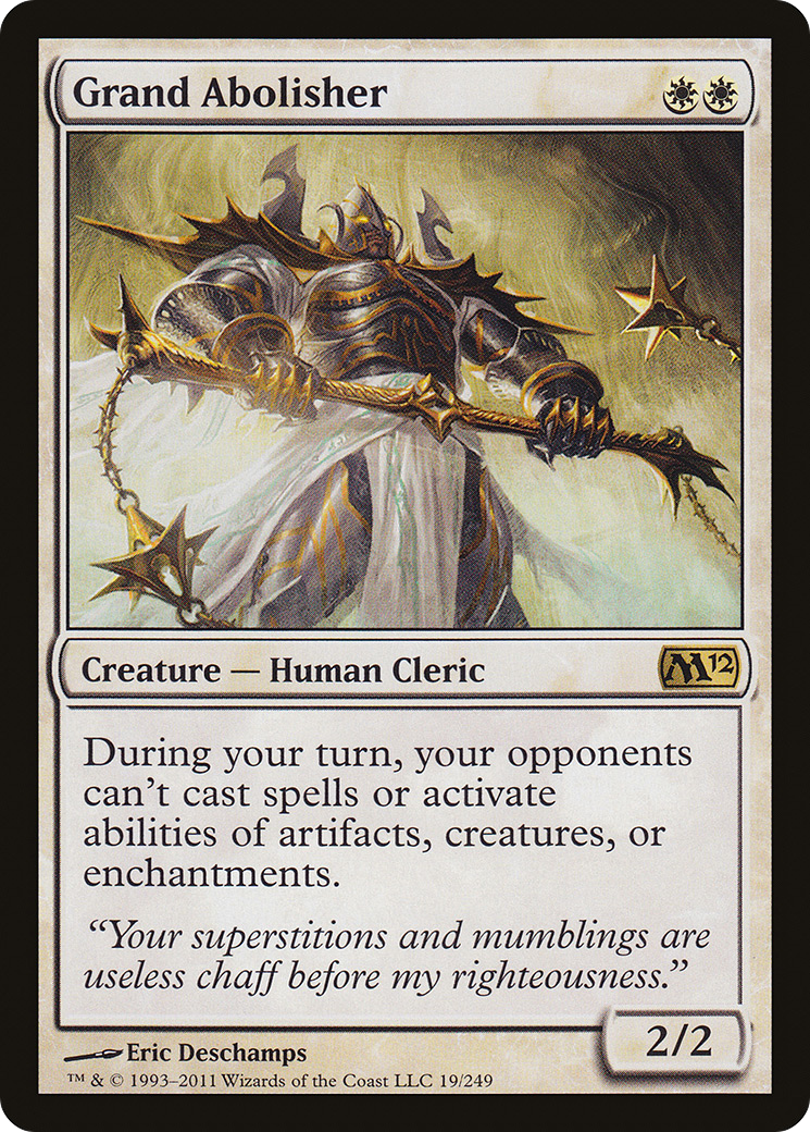 Grand Abolisher (M12-019)  - Magic 2012