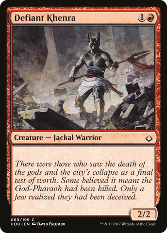 Defiant Khenra (HOU-089)  - Hour of Devastation