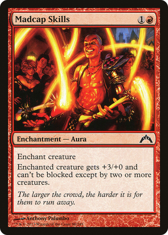 Madcap Skills (GTC-098)  Foil - Gatecrash