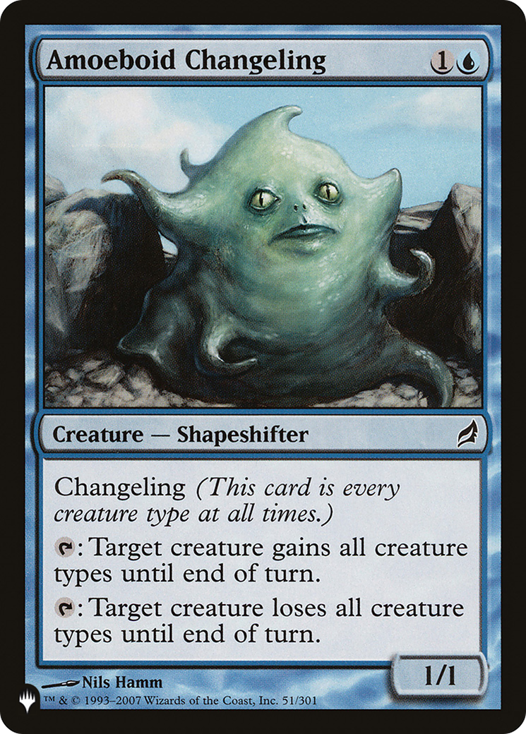 Amoeboid Changeling (LIST-LRW-51)  - The List