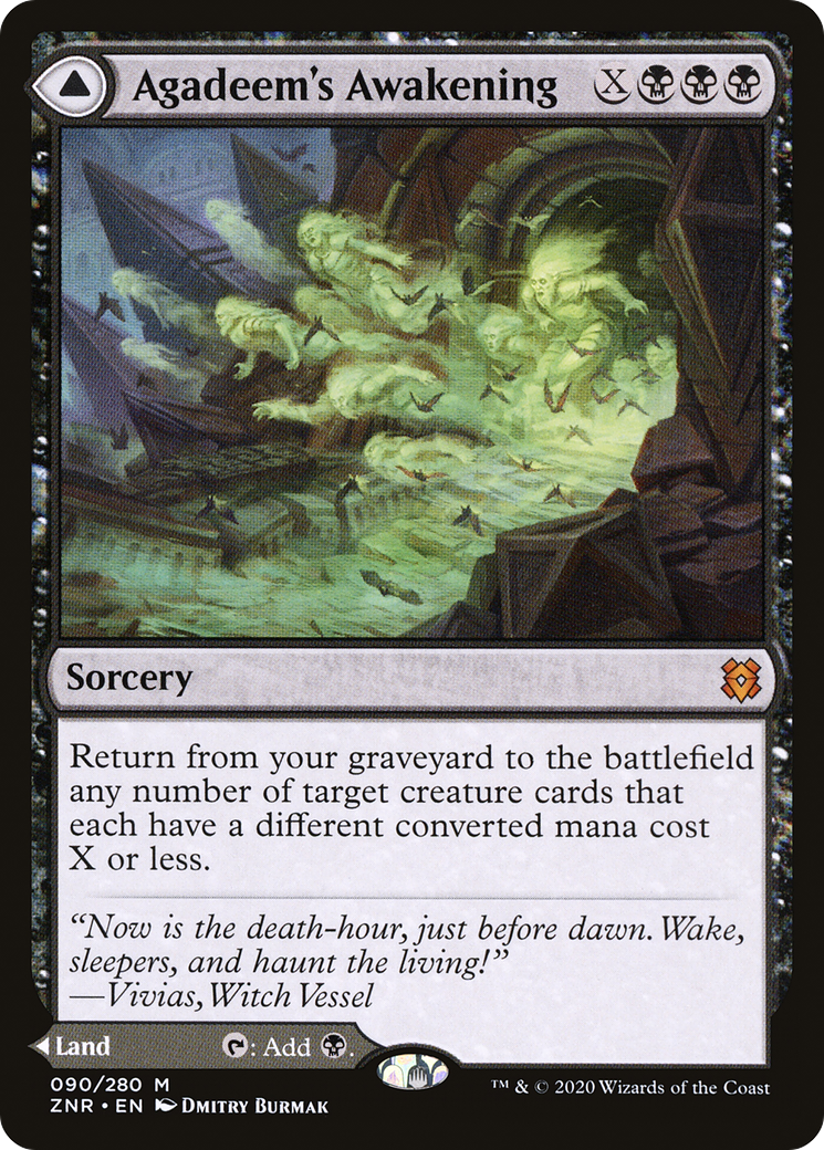 Agadeem's Awakening (ZNR-090)  - Zendikar Rising