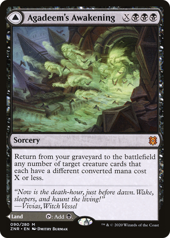 Agadeem's Awakening (ZNR-090)  Foil - Zendikar Rising