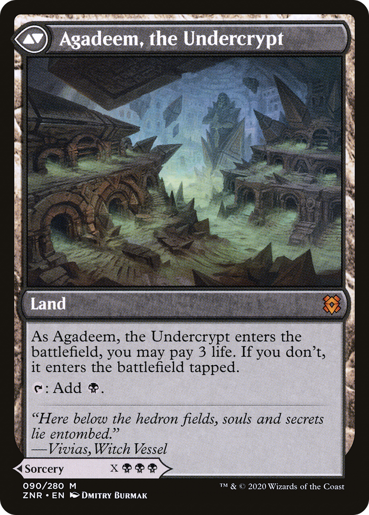Agadeem's Awakening (ZNR-090)  Foil - Zendikar Rising