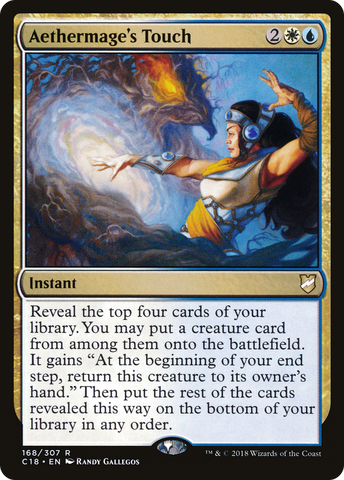 Aethermage's Touch (C18-168)  - Commander 2018