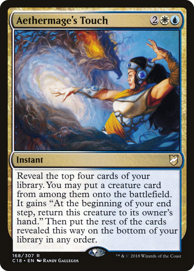 Aethermage's Touch (C18-168)  - Commander 2018
