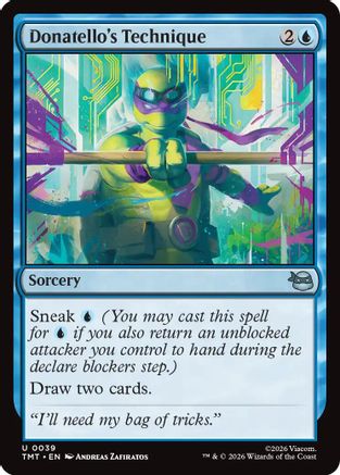 Donatello's Technique (TMT-039)  Foil - Teenage Mutant Ninja Turtles