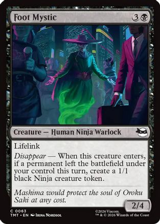 Foot Mystic (TMT-063)  - Teenage Mutant Ninja Turtles