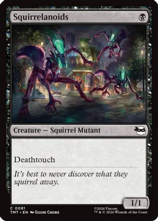 Squirrelanoids (TMT-081) - Teenage Mutant Ninja Turtles