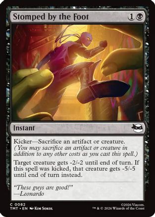 Stomped by the Foot (TMT-082)  Foil - Teenage Mutant Ninja Turtles
