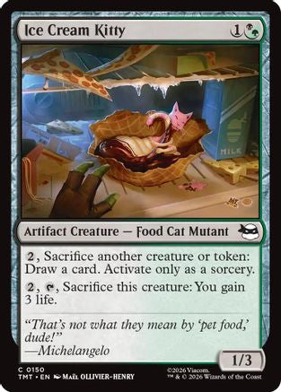 Ice Cream Kitty (TMT-150)  Foil - Teenage Mutant Ninja Turtles