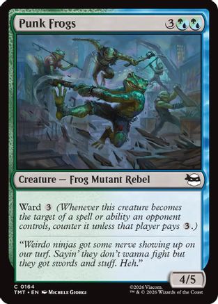 Punk Frogs (TMT-164)  Foil - Teenage Mutant Ninja Turtles