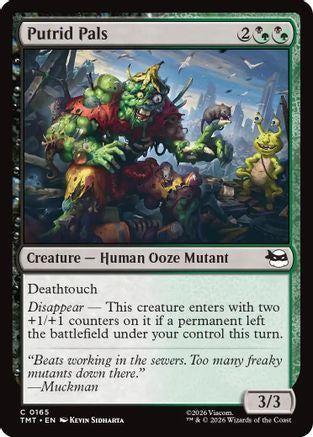 Putrid Pals (TMT-165)  - Teenage Mutant Ninja Turtles
