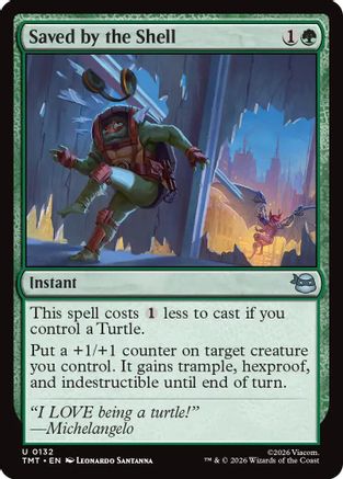 Saved by the Shell (TMT-132)  - Teenage Mutant Ninja Turtles