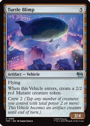 Turtle Blimp (TMT-180)  Foil - Teenage Mutant Ninja Turtles