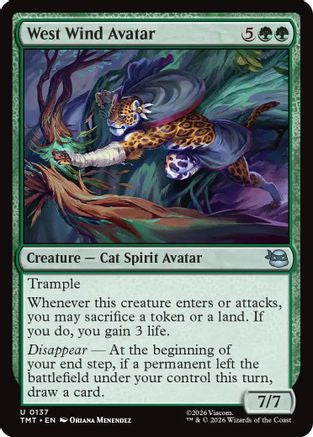West Wind Avatar (TMT-137)  Foil - Teenage Mutant Ninja Turtles