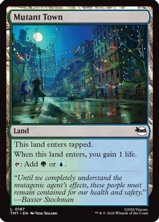 Mutant Town (TMT-187)  Foil - Teenage Mutant Ninja Turtles