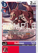 Guilmon (Foil Reprint) (EX4-006) - Advanced Booster Digimon Generation Foil
