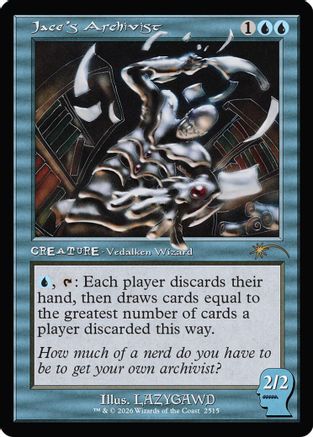 Jace's Archivist (SLD-2515)  - Secret Lair Drop Series