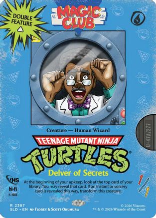 Delver of Secrets (2367) (SLD-2367)  Foil - Secret Lair Drop Series