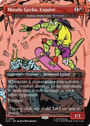 Mondo Gecko, Esquire - Kediss, Emberclaw Familiar (SLD-2364)  Foil - Secret Lair Drop Series