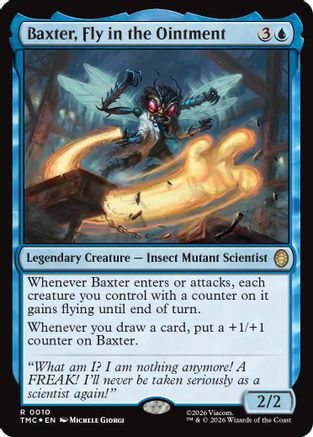 Baxter, Fly in the Ointment (Surge Foil) (TMC-010)  Foil - Commander: Teenage Mutant Ninja Turtles