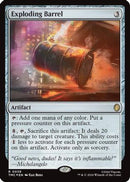 Exploding Barrel (Surge Foil) (TMC-039)  Foil - Commander: Teenage Mutant Ninja Turtles